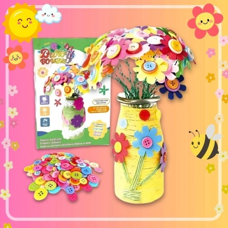 Kreatywny Zestaw Do Tworzenia Bukietów w Wazonie DIY